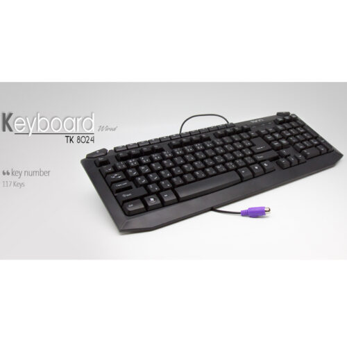 کیبورد تسکو مدل TK-8024 PS2