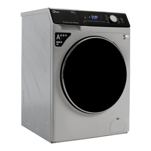 ماشین لباسشویی جی پلاس مدل GWM-KD1048S ظرفیت 10.5 کیلوگرم