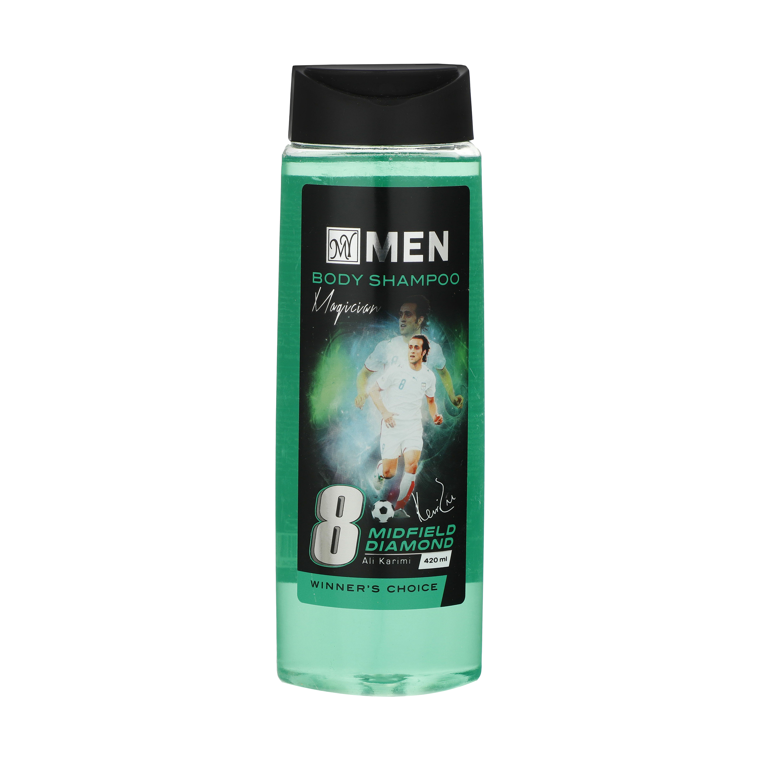 شامپو بدن آقایان مای مدل Magition Midfield Diamond حجم 420 میلی لیتر