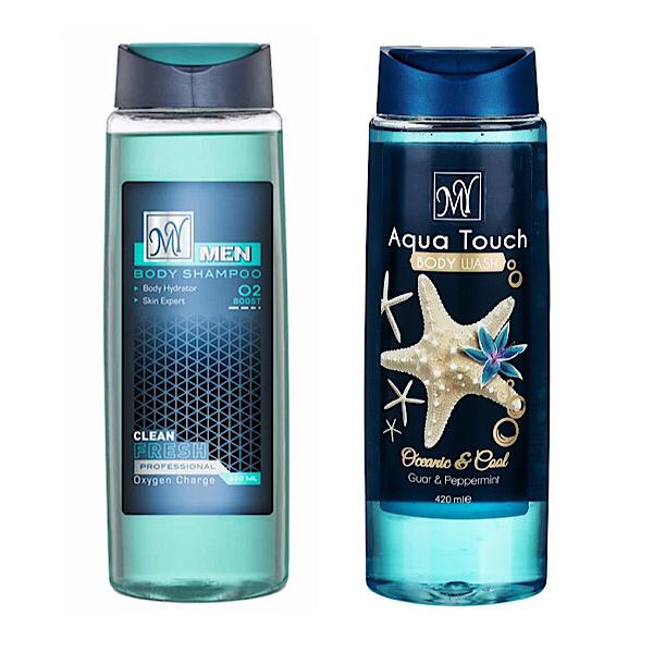 شامپو بدن مای مدل آکوا تاچ و کلین فرش حجم 420 میلی لیتر