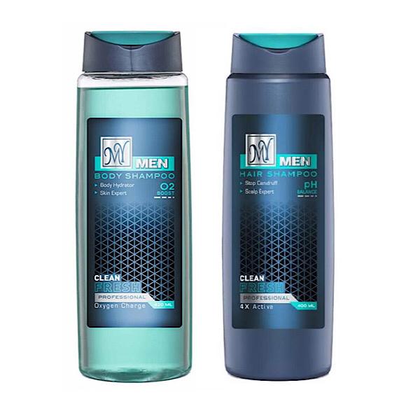 شامپو مو و بدن مای مدل کلین فرش مجموعه 2 عددی شامپو مو و بدن مای مدل کلین فرش مجموعه 2 عددی