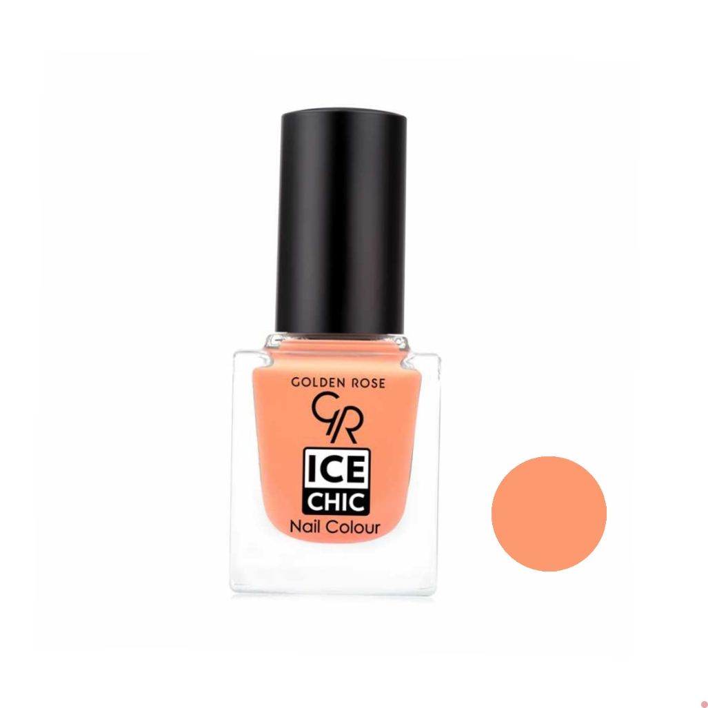 لاک ناخن گلدن رز مدل Ice chic شماره 87