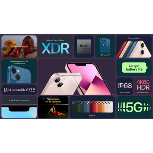 گوشی موبایل اپل مدل iPhone 13 Mini ظرفیت 128 گیگابایت و رم 4 گیگابایت - اکتیو