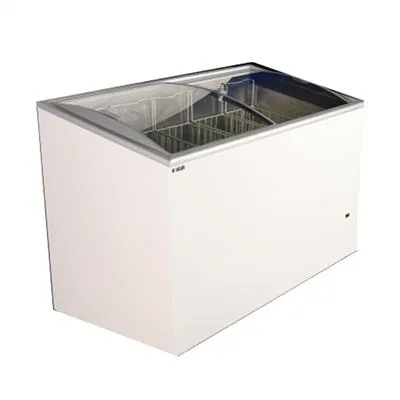 فریزر صندوقی درب شیشه ای الکتروسان ECF-C470 | تاتا کالا