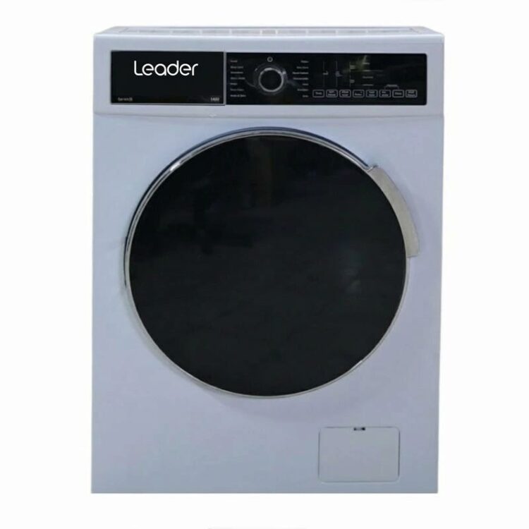 ماشین لباسشویی لیدر مدل درب فضایی L1404 ظرفیت 8 کیلوگرم