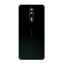 برچسب تزئینی ماهوت مدل Black-suede Special مناسب برای گوشی Nokia 8