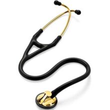 گوشی معاینه پزشکی لیتمن مدل مشکی طلایی ۲۱۷۵ LITTMANN MASTER CARDIOLOGY