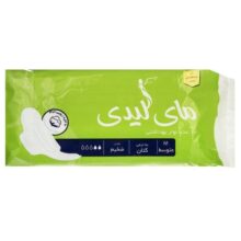 نوار بهداشتی مای لیدی مدل Cotton Feel Medium بسته 10 عددی