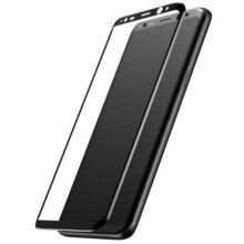 محافظ صفحه نمایش شیشه ای باسئوس مدل 3D Arc Tempered Glass مناسب برای گوشی موبایل سامسونگ گلکسی S8 Plus