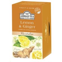 بسته دمنوش چای احمد مدل Lemon And Ginger Infusion