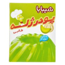 پودر ژله طالبی شیبابا مقدار ۱۰۰ گرم