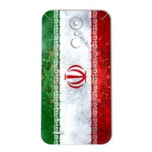 برچسب تزئینی ماهوت مدل IRAN-flag Design مناسب برای گوشی LG K10 2017