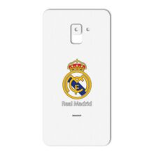 برچسب تزئینی ماهوت مدل REAL MADRID Design مناسب برای گوشی Samsung A8 Plus 2018