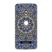 برچسب تزئینی ماهوت مدل Imam Reza shrine-tile Design مناسب برای گوشی Motorola Moto G5 Plus