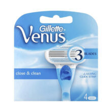 تیغ یدک ‏4 عددی ژیلت مدل Venus Close & Clean