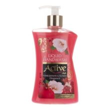 مایع دستشویی اکتیو مدل Pomegranate & Flower مقدار 450 گرم