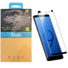 محافظ صفحه نمایش تمام چسب شیشه ای پیکسی مدل Short 3D مناسب برای گوشی سامسونگ گلکسی S9 Plus