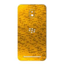 برچسب تزئینی ماهوت مدل Gold-pixel Special مناسب برای گوشی BlackBerry Aurora