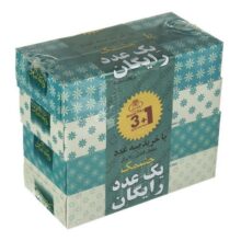 دستمال کاغذی 100 برگ چشمک مدل Golak B بسته 4 عددی