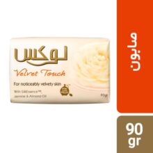 صابون لوکس مدل Velvet Touch مقدار 90 گرم بسته 6 عددی