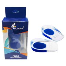 کاپ طبی ژله ای خار پاشنه زنانه فوت کر مدل FOOTCARE JELLY HEEL CUP P-004