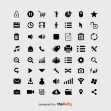 Useful web icons collection