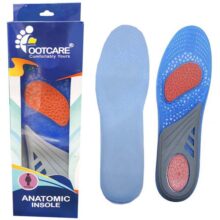 کفی طبی زنانه نقاط حساس پا فوت کر مدل FOOTCARE THREE COLOR SILICONE INSOLE I-043