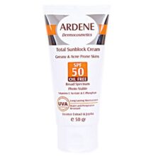 کرم ضد آفتاب آردن SPF50