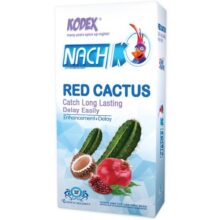 کاندوم کدکس مدل Red Cactus بسته 12 عددی