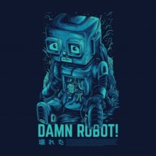 روبات لعنتی از بین رفت | Damn robot remastered