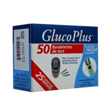 نوار تست قند خون گلوکو پلاسGLUCO PLUS TEST STRIP