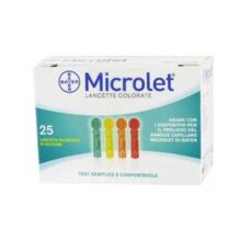 سوزن تست قند خون چهار پر میکرولت MICROLET LANCET