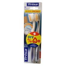 مسواک پرو اینتر دنتال مدیوم حرفه‌ای دوتایی تریزا TRISA PRO INTERDENTAL