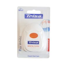 نخ دندان حرفه‌ای پرو وایت نعنایی تریزا TRISA PRO WHITE